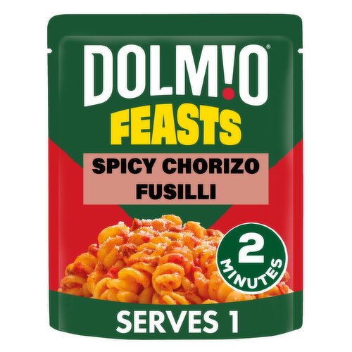 Dolmio Feasts Spicy Chorizo Fusilli (250 g)