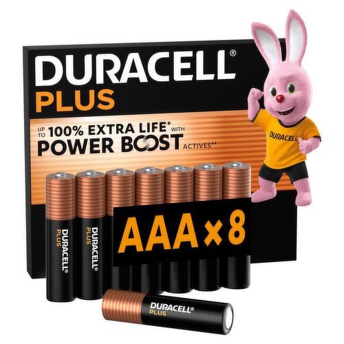Duracell Plus Power Boost AAA Batteries (8 Piece)