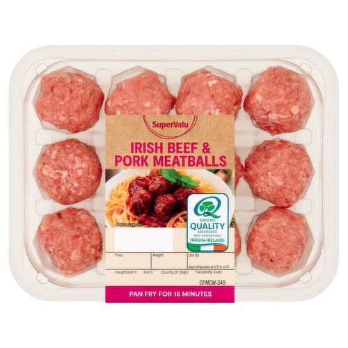 SuperValu Irish Beef & Pork Meatballs (360 g)