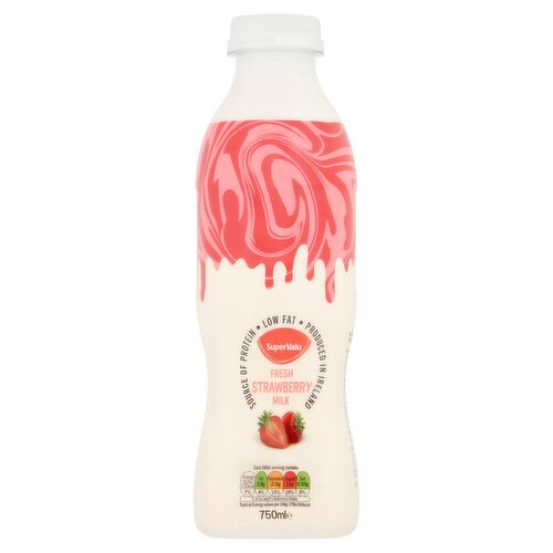 SuperValu Strawberry Milk (750 ml)