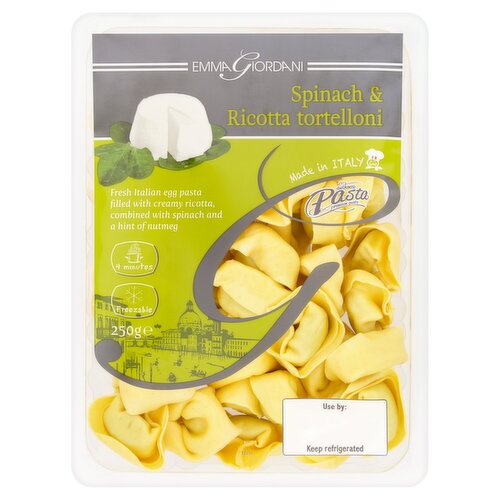 Emma Giordani  Spinach & Ricotta Tortelloni (250 g)