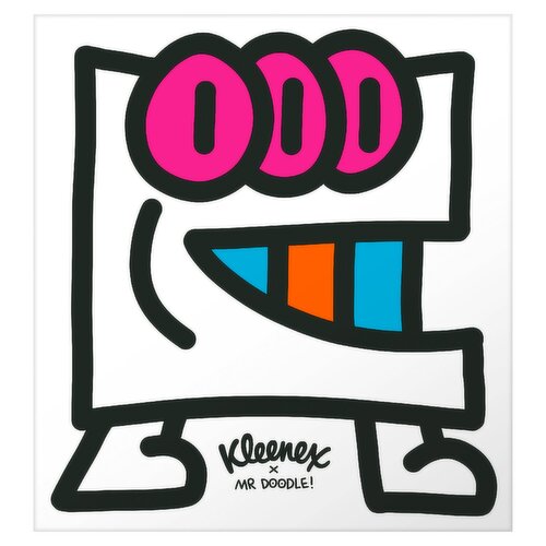 Kleenex Mr Doodle Limited Edition Cube Tissues (56 Sheets)
