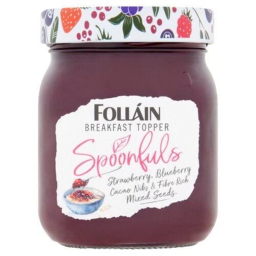 Follain Spoonfuls Strawberry Blueberry Cacao Nibs & Seeds Breakfast Topper (320 g)