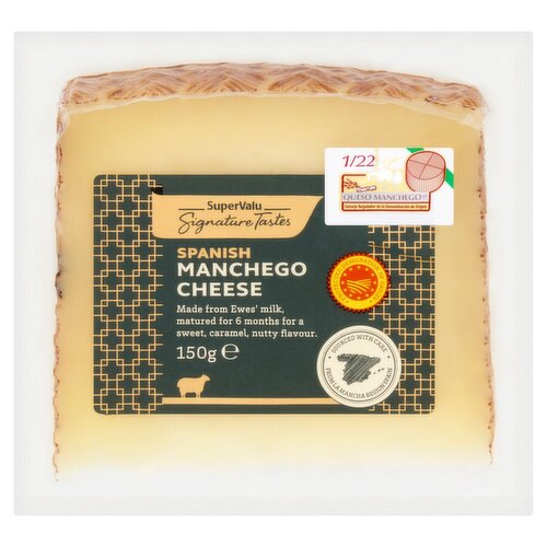 SuperValu Signature Tastes Manchego Cheese PDO (150 g)