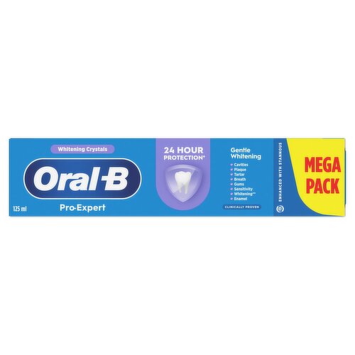 Oral-B Pro-Expert Whitening Crystals Toothpaste Mega Pack (125 ml)