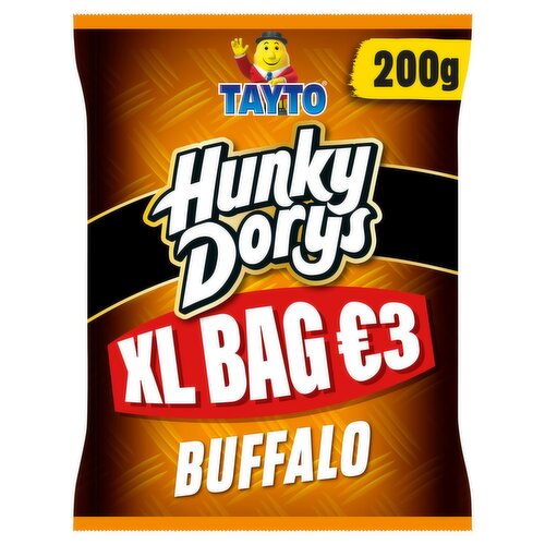 Tayto Hunky Dorys Buffalo XL Bag (200 g)