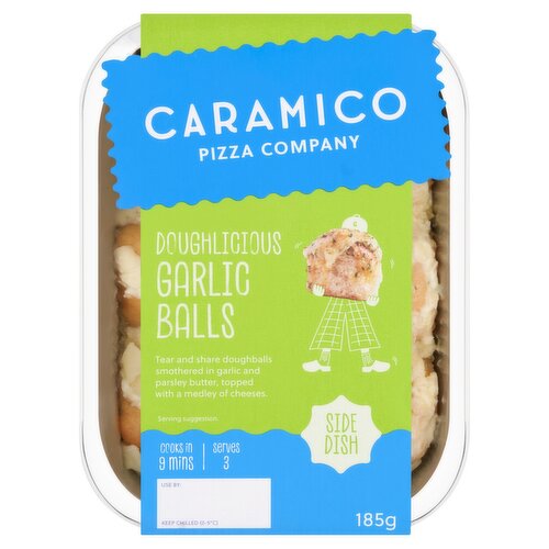 Caramico Doughlicious Garlic Balls (185 g)