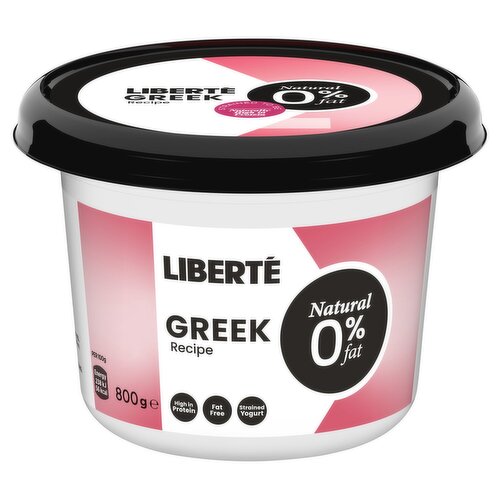 Liberte Natural 0% Fat Greek Yogurt (800 g)