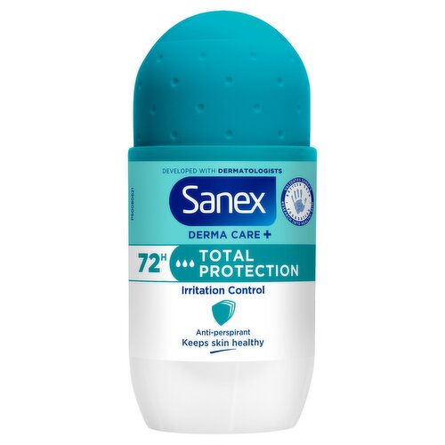Sanex Derma Care Total Protection 72h Antiperspirant Roll On (50 ml)