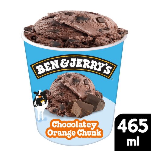 Ben & Jerry's Chocolatey Orange Chunk Ice Cream Tub (465 ml)