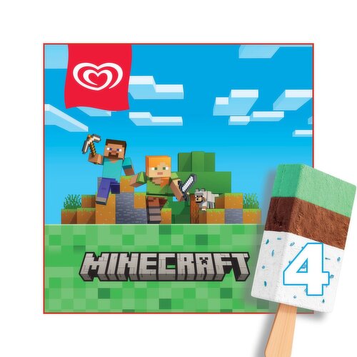 HB Minecraft Ice Pop 4 Pack (75 ml)