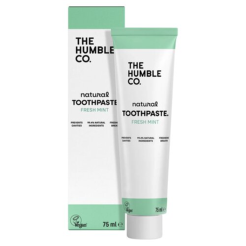 The Humble Co Fresh Mint Natural Toothpaste (75 ml)