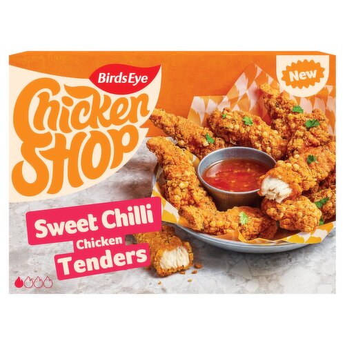 Birds Eye Chicken Shop Sweet Chilli Chicken Tenders (300 g)