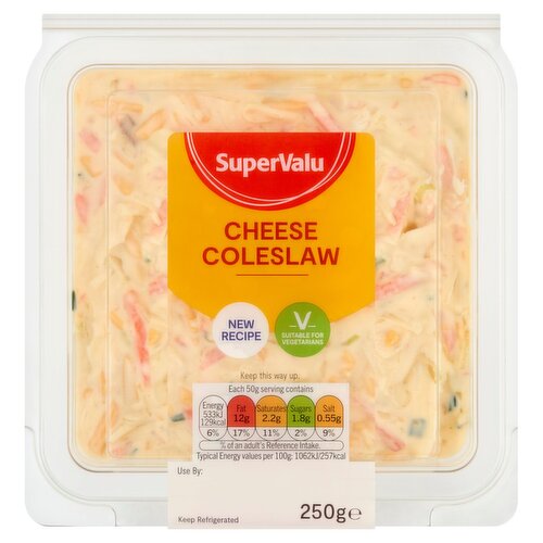 SuperValu Cheese Coleslaw (250 g)