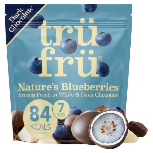 TruFru Blueberries in White & Dark Chocolate (200 g)
