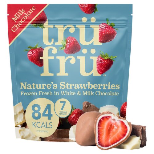 TruFru Strawberries in White & Milk Chocolate (200 g)
