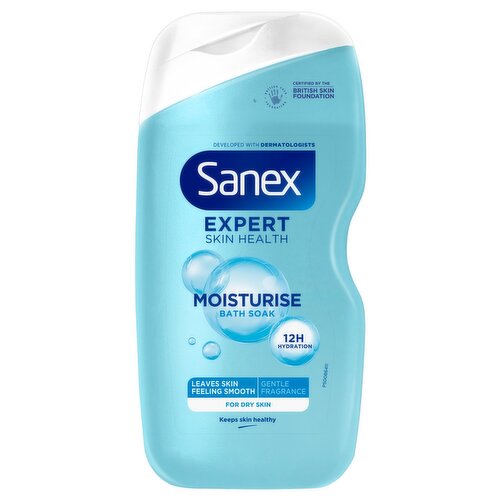 Sanex Expert Skin Health Moisturise Bath Soak (450 ml)