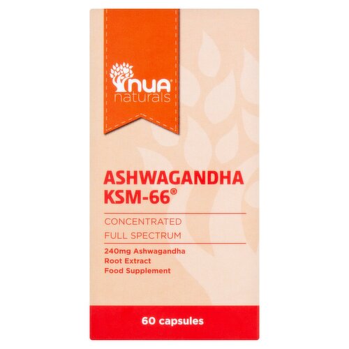 Nua Naturals Ashwagandha KSM-66 Capsules (60 Piece)