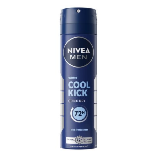 Nivea Men Cool Kick 72h Anti-Perspirant Spray (150 ml)