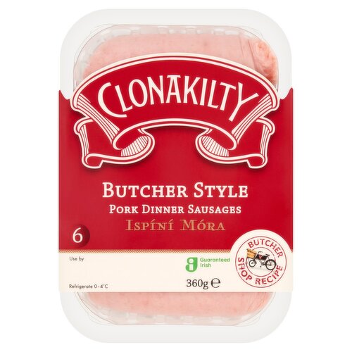 Clonakilty Butchers Style Dinner Sausages (360 g)