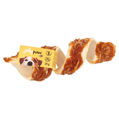 Jolly Paw Curl With Chicken Breast Dog Treat (35 g)