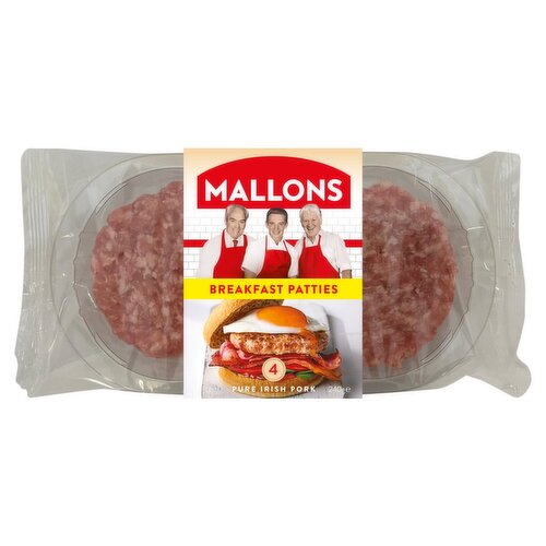 Mallons Breakfast Patties 4 Pack (240 g)