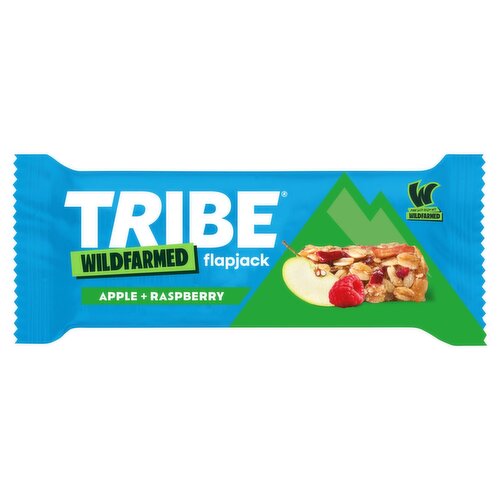 Tribe Wildfarmed Apple & Raspberry Flapjack Bar (50 g)