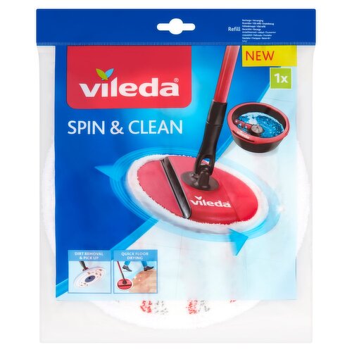 Vileda Spin & Clean Pad Refill (1 Piece)
