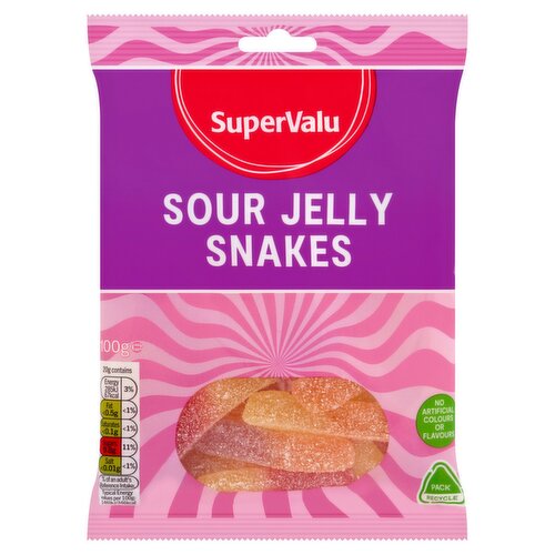 SuperValu Sour Jelly Snakes (100 g)