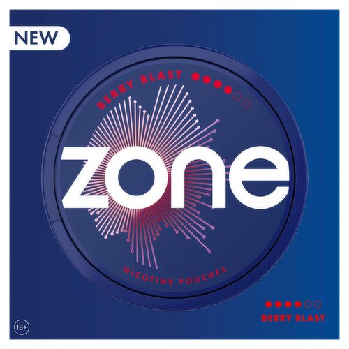 Zone Berry Blast Nicotine Pouches 11mg (1 Piece)