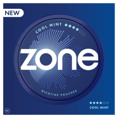 Zone Cool Mint Nicotine Pouches 11mg (1 Piece)