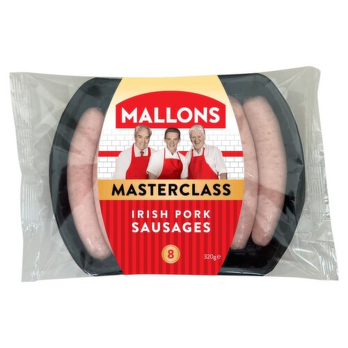 Mallons 8 Masterclass Irish Pork Sausages (320 g)