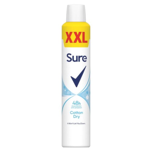 Sure Cotton Dry 48H Antiperspirant XXL (300 ml)