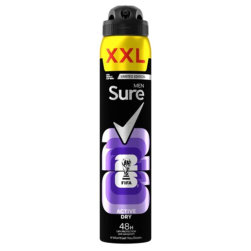 Sure Men Active Dry 48H Antiperspirant XXL (300 ml)
