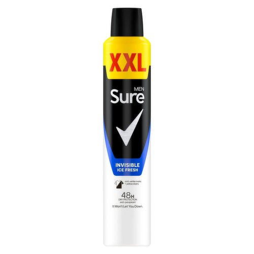 Sure Men Invisible Ice Fresh 48H Antiperspirant XXL (300 ml)