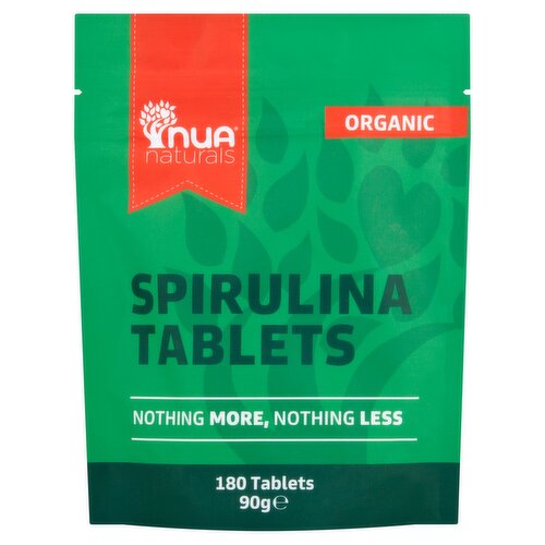 Nua Naturals Organic Spirulina Tabs (90 g)