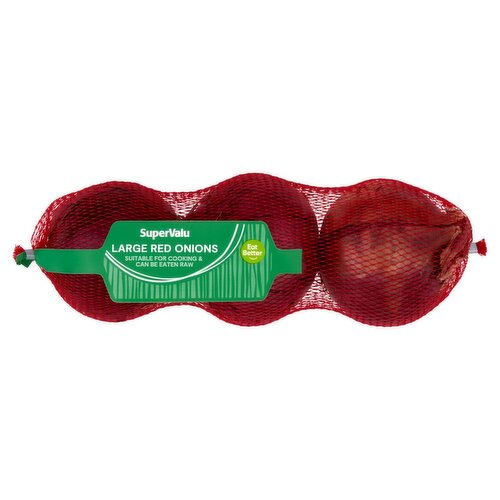SuperValu Red Onion Sleeve (3 Piece)