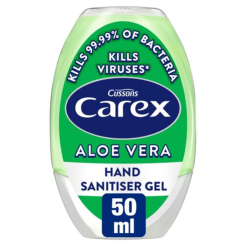 Carex Aloe Vera Hand Sanitiser Gel (50 ml)