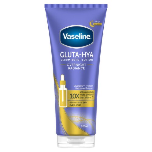 Vaseline Gluta Hya Overnight Radiance Lotion (200 ml)