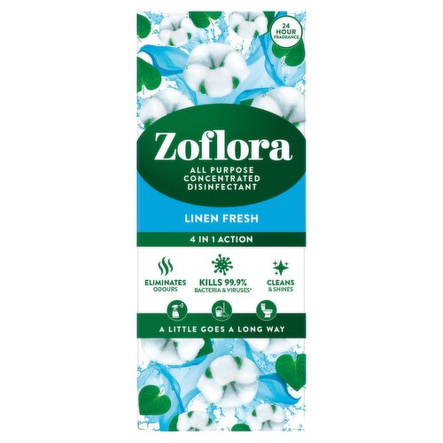 Zoflora Linen Fresh Concentrated Disinfectant (500 ml)