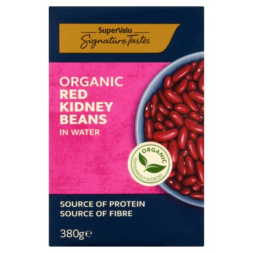 Supervalu Signature Tastes Organic Red Kidney Beans (380 g)