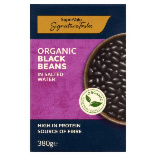 SuperValu Signature Tastes Organic Black Beans (380 g)