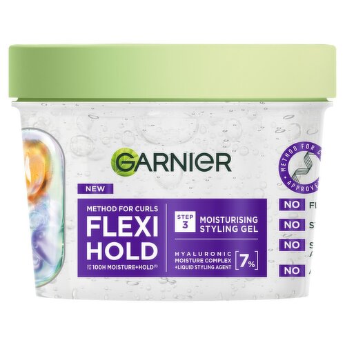 Garnier Method for Curls Flexi Hold Gel (370 ml)