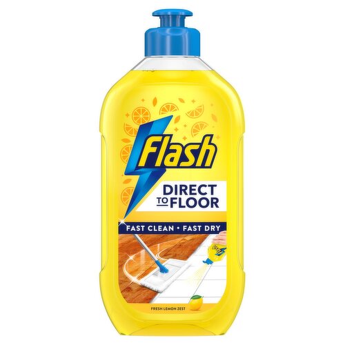 Flash Fresh Lemon Zest Direct To Floor (800 ml)