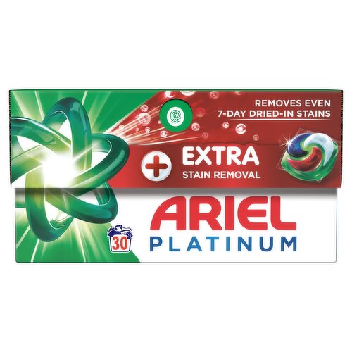 Ariel Platinum Extra Stain Removal Laundry Pods 30 Washes (914 g)