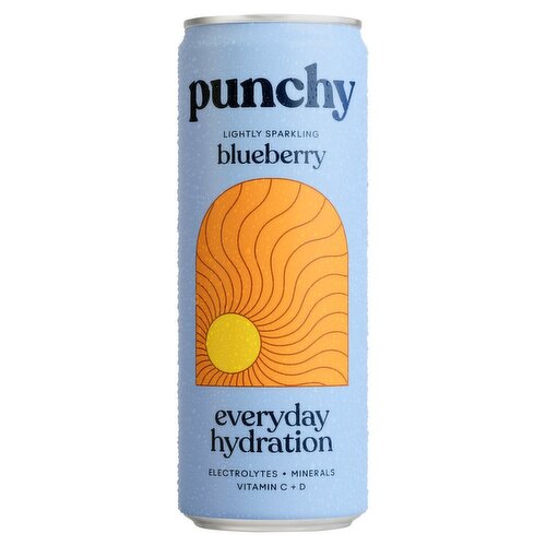 Punchy Blueberry Hydration Sparkling Drink Can (330 ml)