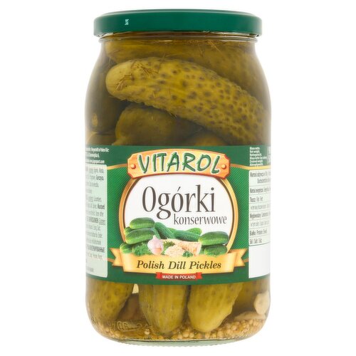 Vitarol Polish Dill Pickles (900 g)