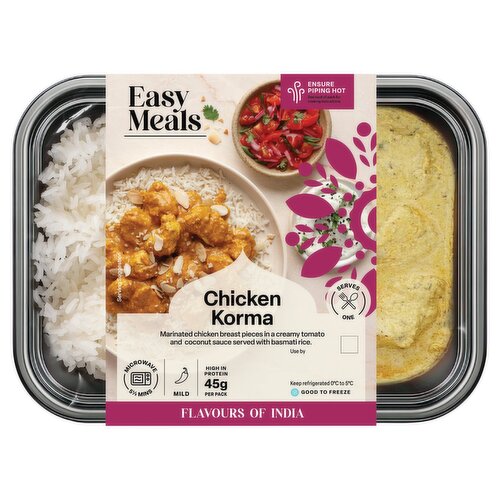 Easy Meals Chicken Korma with Basmati Rice (450 g)