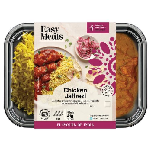 Easy Meals Chicken Jalfrezi with Pilau Rice (450 g)