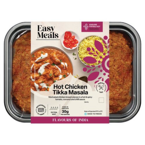 Easy Meals Hot Chicken Tikka Masala (500 g)
